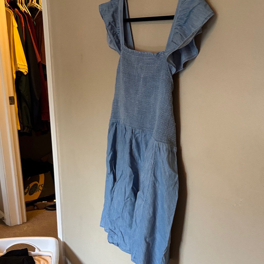 Old Navy Blue Mini Dress - Picture 2 of 4